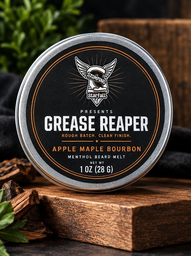 Menthol Beard Melt — Apple Maple Bourbon